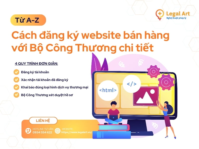 Từ A-Z Cách đăng ký website bán hàng với Bộ Công Thương chi tiết