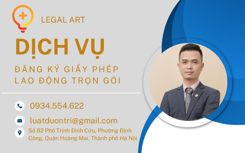 dịch vụ đăng ký giấy phép lao động trọn gói