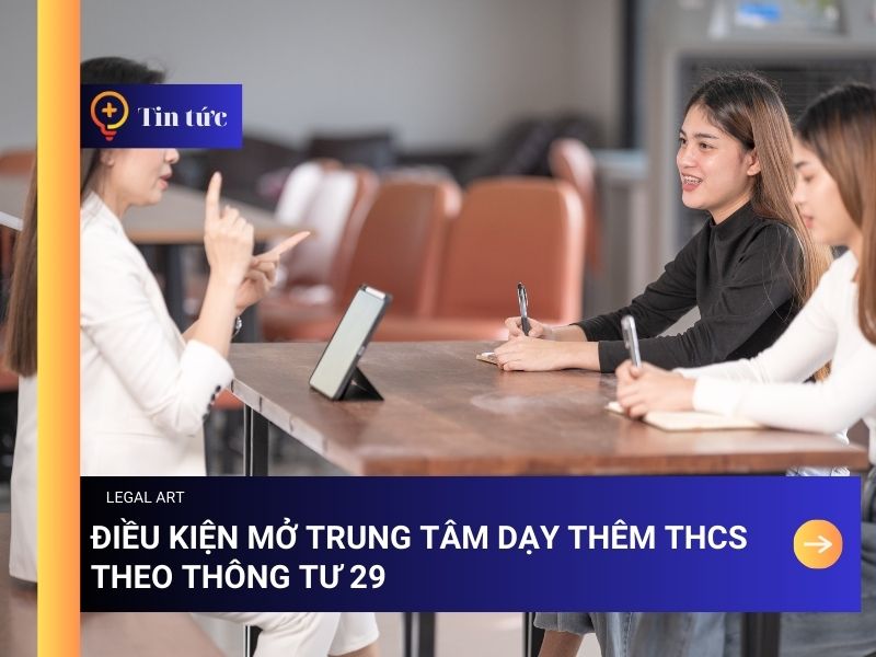 Điều kiện mở trung tâm dạy thêm thcs
