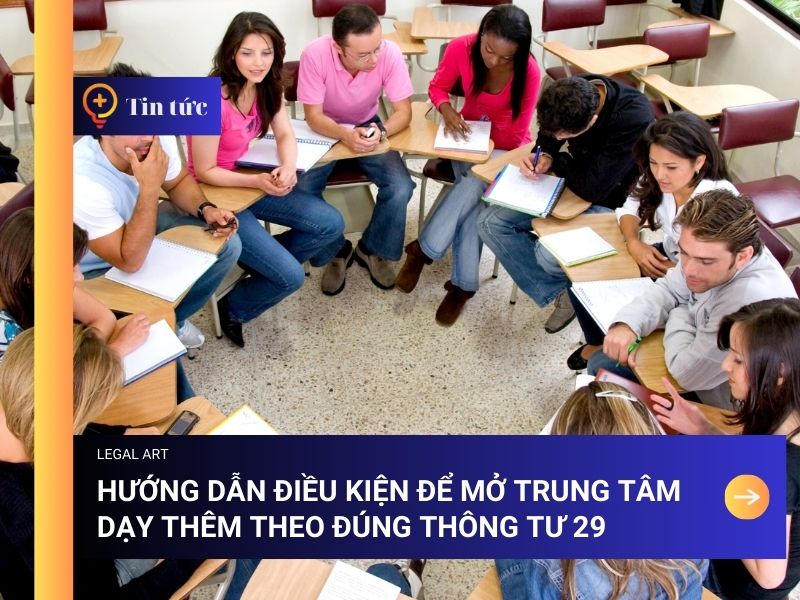 Điều kiện mở trung tâm dạy thêm học thêm