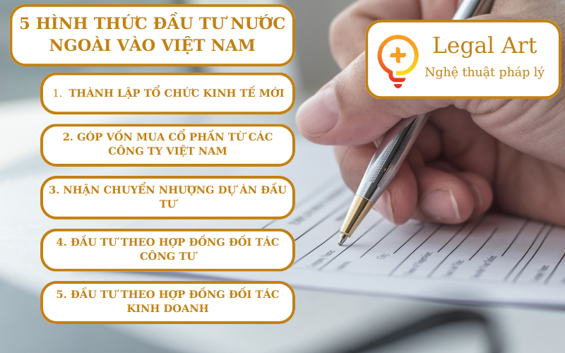 H&igrave;nh thức đầu tư nước ngo&agrave;i v&agrave;o việt nam