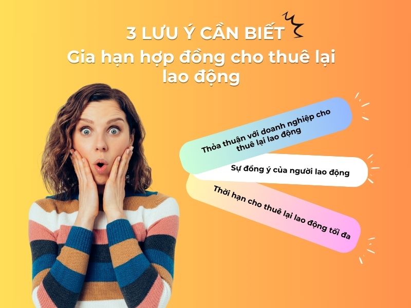 3 lưu &yacute; cần phải biết khi gia hạn hợp đồng cho thu&ecirc; lại lao động