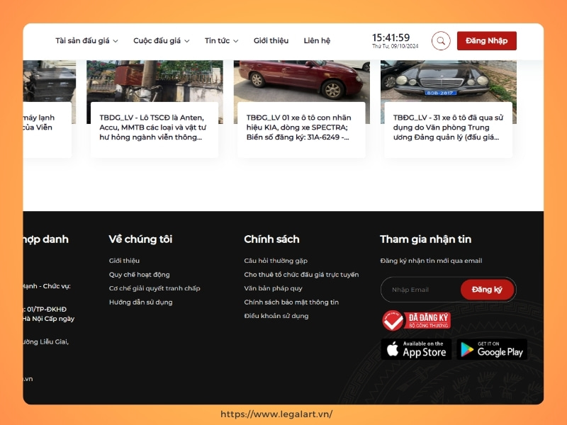 C&aacute;ch 1: Kiểm tra website đ&atilde; đăng k&yacute; bộ c&ocirc;ng thương qua Logo v&agrave; Link chứng nhận