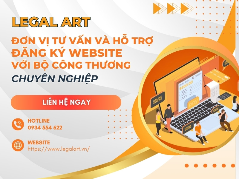 Legal Art dịch vụ đăng ký website với Bộ Công Thương
