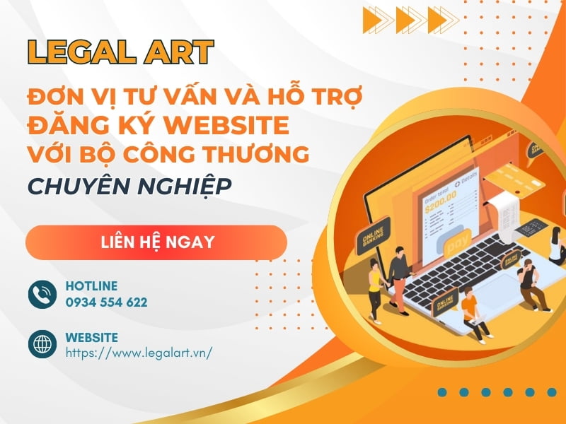 Legal Art - Đơn vị tư vấn và hỗ trợ đăng ký website với Bộ Công Thương chuyên nghiệp