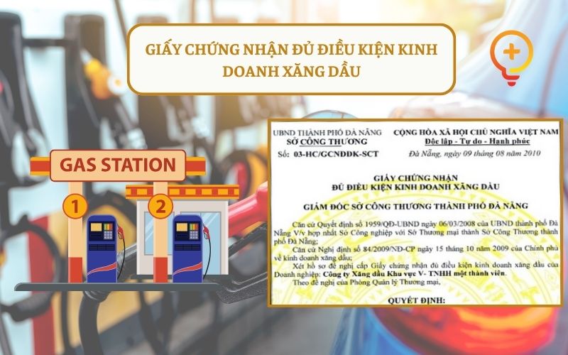 giấy phép đủ điều kiện kinh doanh xăng dầu