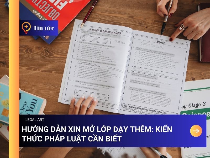 Hướng dẫn Mở Lớp Dạy Thêm