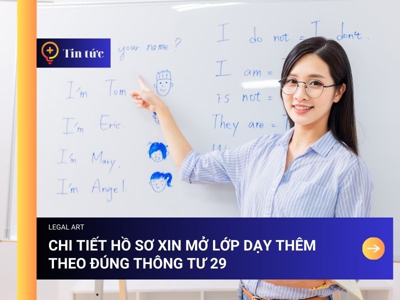 Hồ Sơ Mở Lớp Dạy Thêm