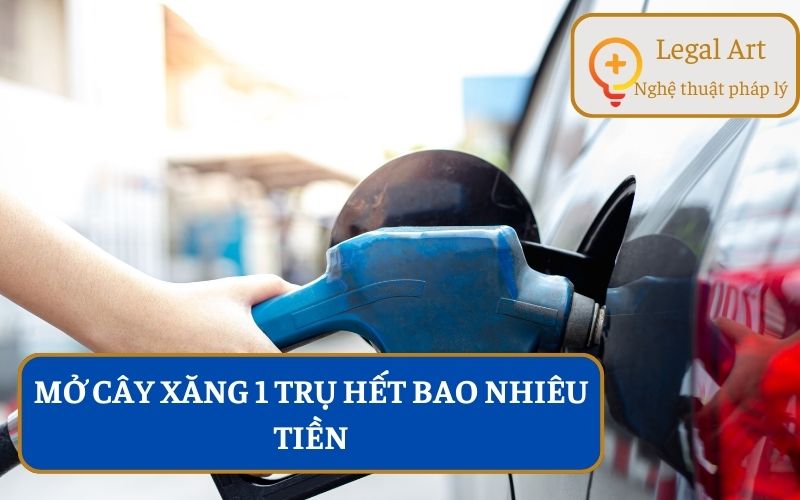 Vôn mở cây xăng 1 trụ
